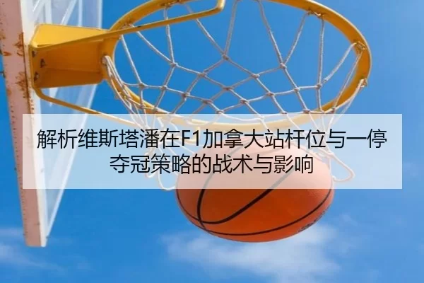 解析维斯塔潘在F1加拿大站杆位与一停夺冠策略的战术与影响